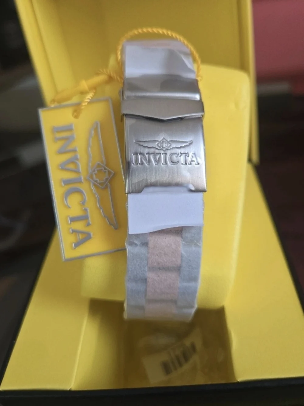 1775 Invicta Pro Diver Men’s Rose Gold and Silver Two-Tone Watch 43.5mm